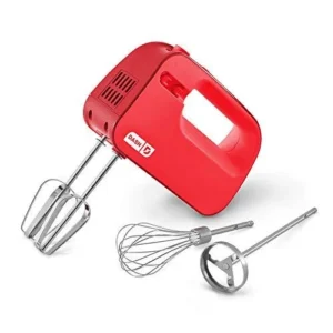 Dash SmartStore Deluxe Compact Electric Hand Mixer + Whisk And Milkshake For And