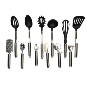 12 Pc Kitchen Tools Gadgets Utensils Set Spatula Home Baking Cooking Essentials