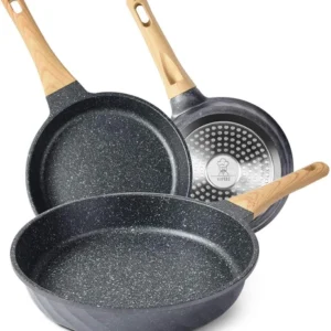 New ListingFrying Pans Nonstick, Induction Frying Pan Set Granite Skillet Pans for Cooking