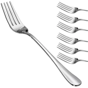 AEX  6x Dinner Forks  Stainless Steel Cutlery Dining Table ForksKitchen Set
